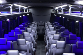 O fallon Charter Bus Interior