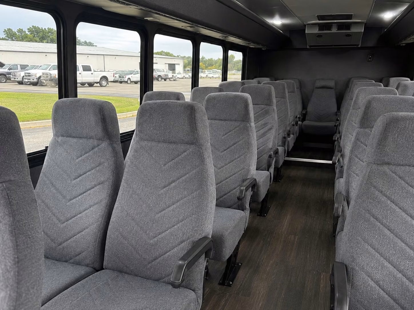 20 passenger minibus interior