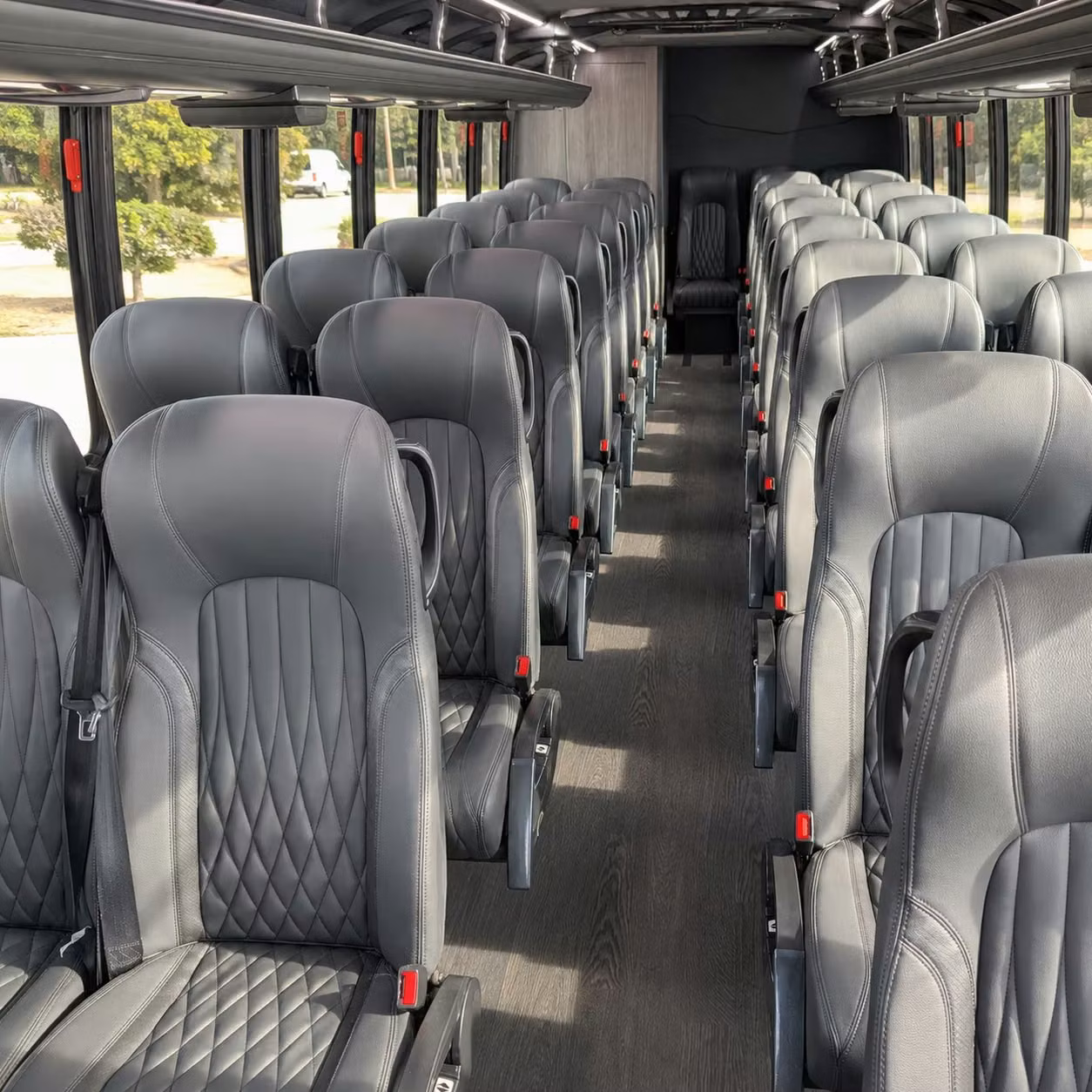35 passenger minibus inside