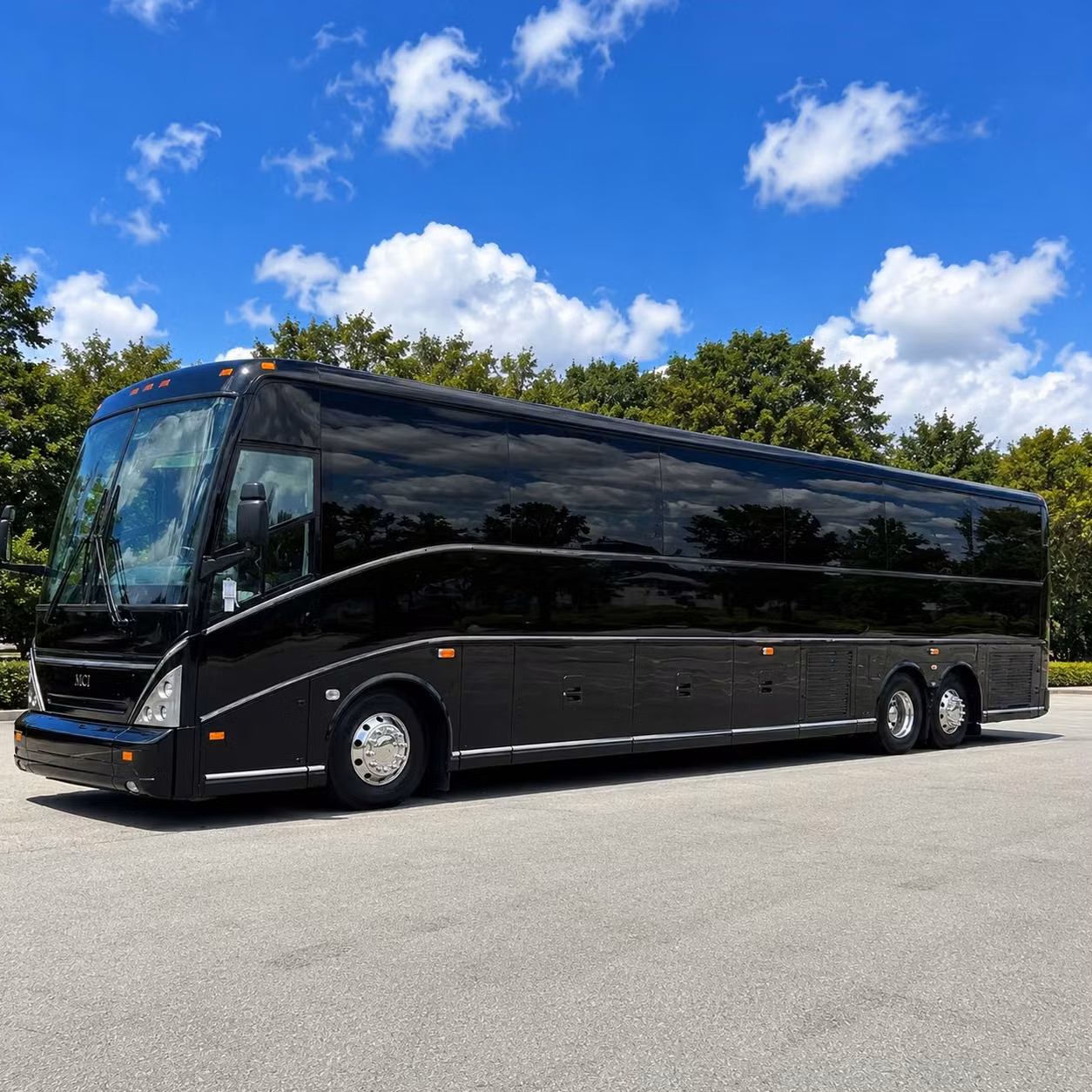 56 passenger charter bus