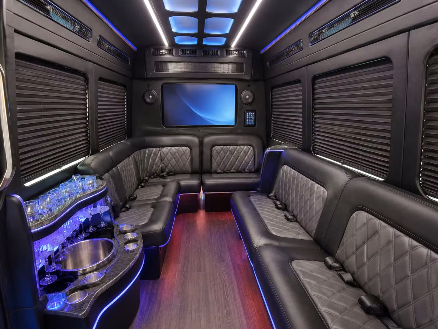 sprinter limousine inside